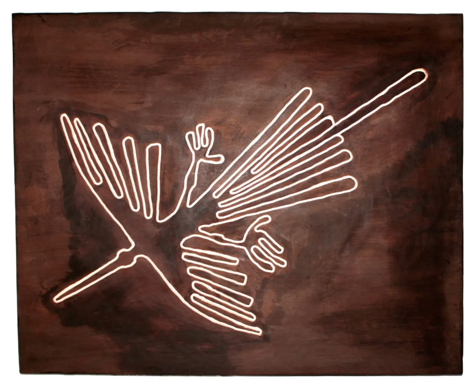 Colibrí – líneas de Nazca