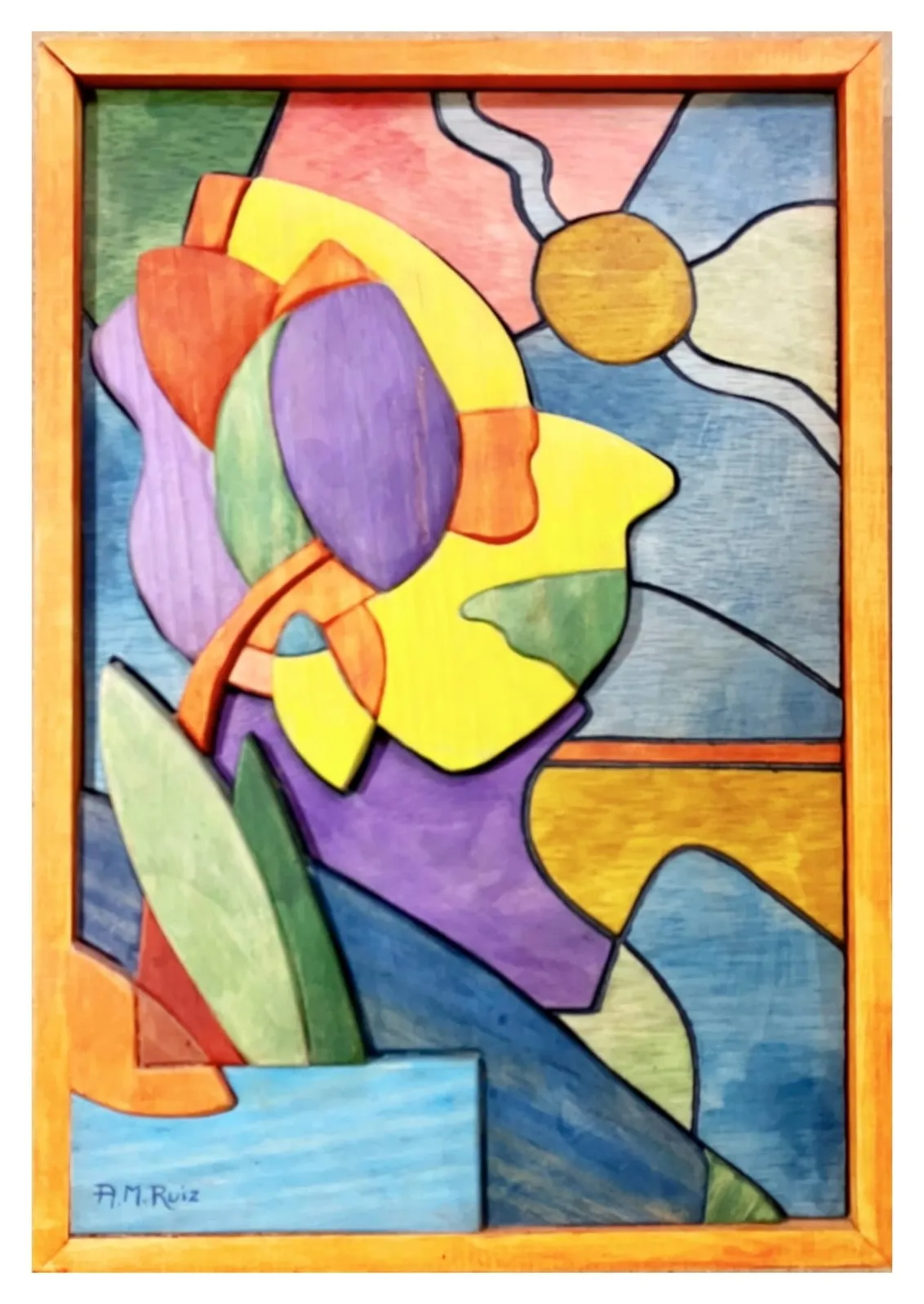 Composición flor