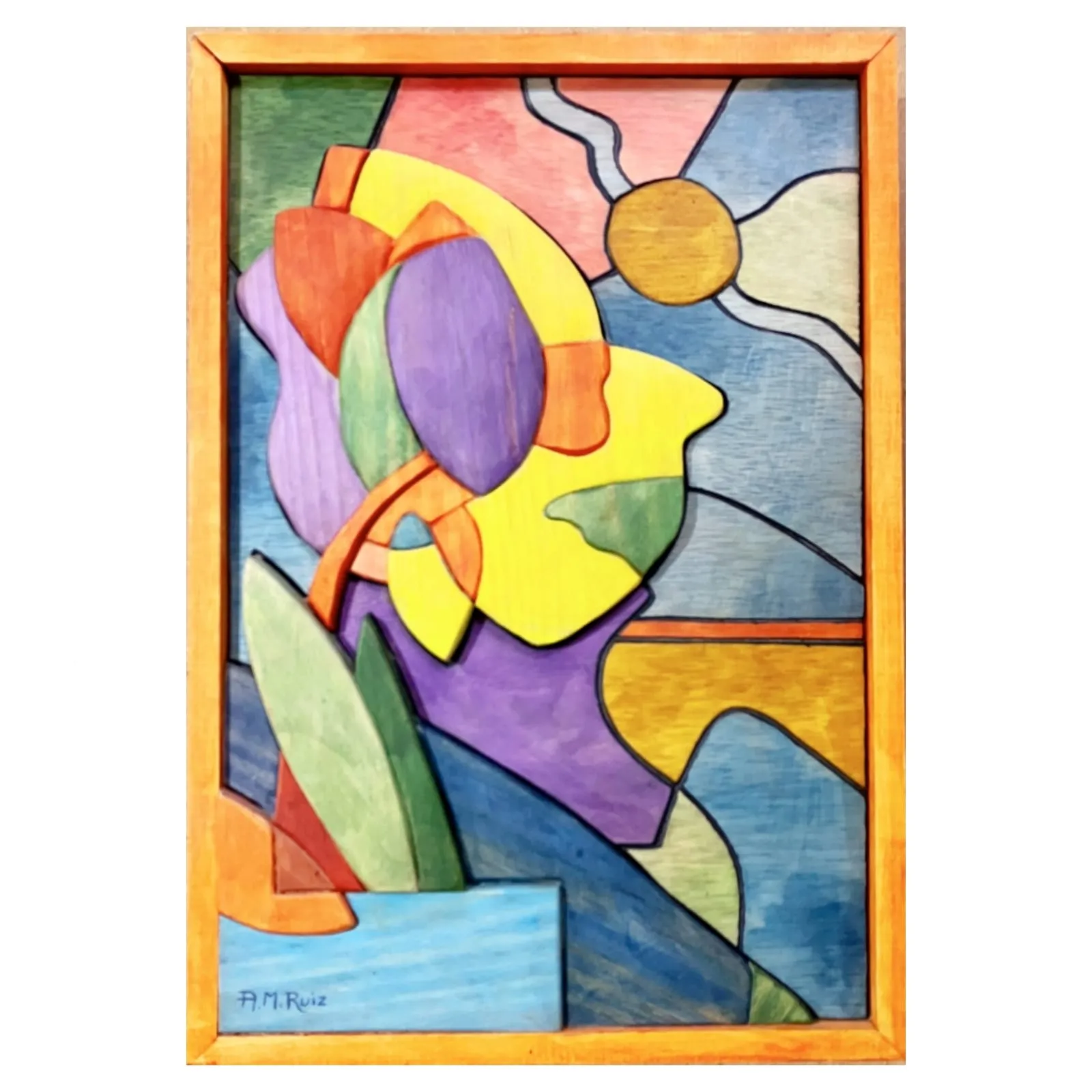 Composición flor