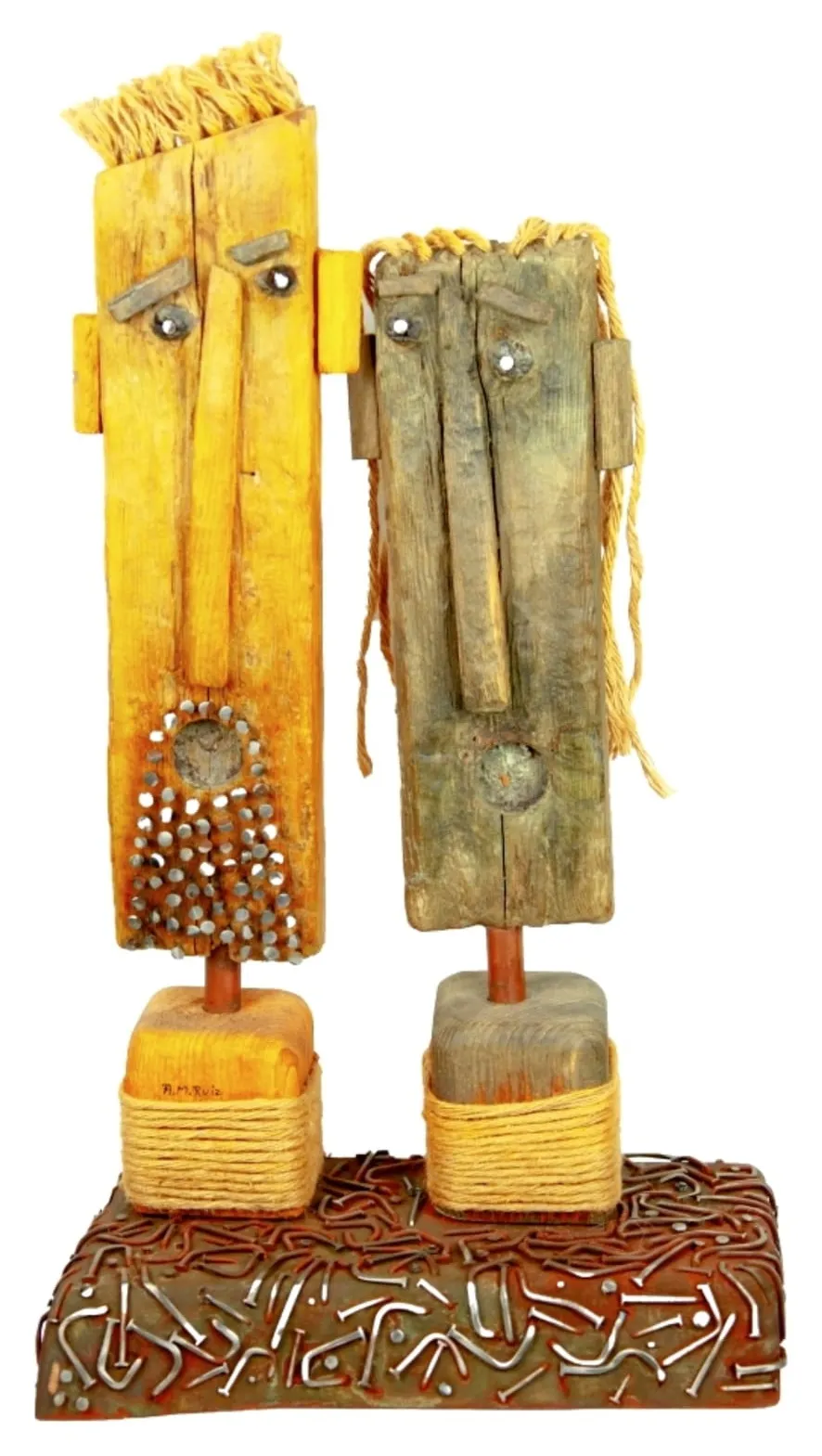 Pareja clavos